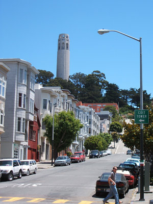 Filbert Street, Coit Tower