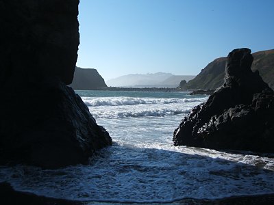 waves, Goat Rock State Beach