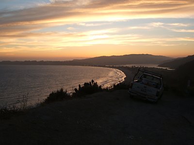 sunset, Stinson Beach