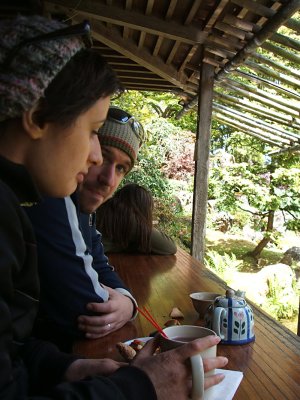 at the Japanese Tea Garden, Golden Gate Park