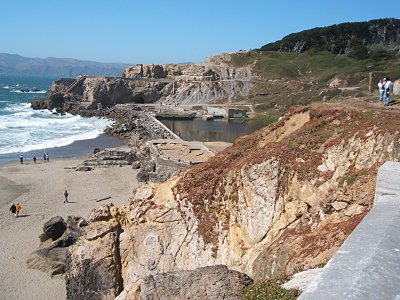 coastline at Sutro Heights Park