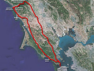 One day journey up to the Russian River Valley in Sonoma County