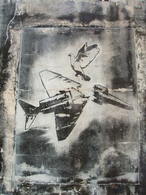 nature beats war, bunker art, western Vieques