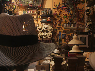 panama hats, Calle Del Christo