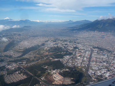 Quito from the air