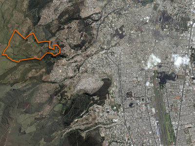 Map of NW Quito