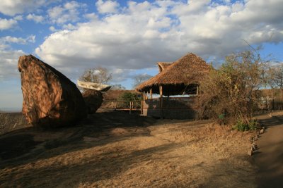 the bar/restaurant building, Mawa Ninga
