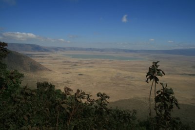 Ngorongoro Crater from the south rim