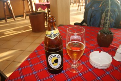 Tusker beer, Kilimanjaro Airport