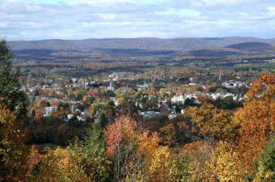 Easthampton from Mt. Tom