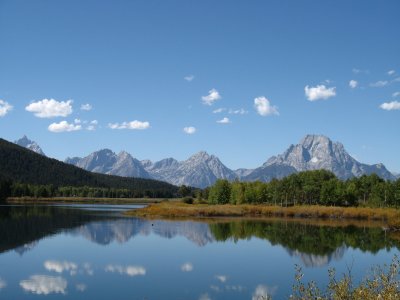 Oxbend Bow River - probably one of the most photographed picture in the Tetons.