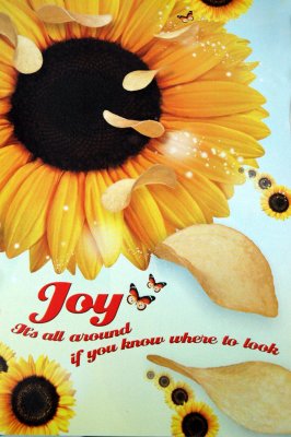 Joy is all around