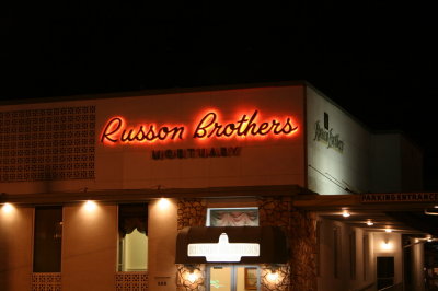 Russon Brothers Mortuary Night