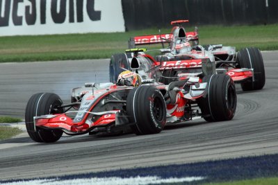 Hamilton and Alonso