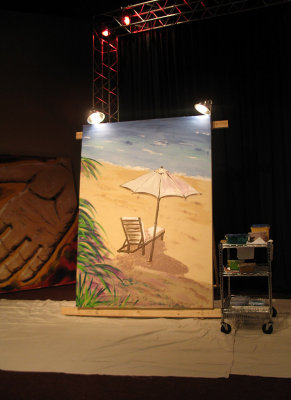 Beach  Scene