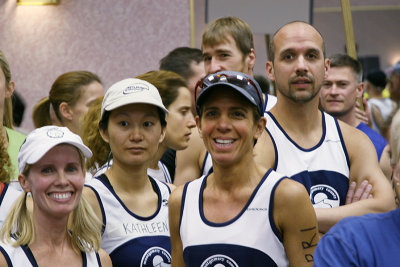 Pre-race Trish, Kathleen, and Lorri