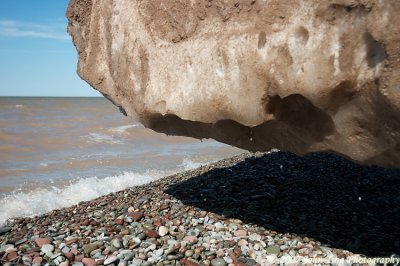 0006.jpg - Ice bank melting in the Spring sun