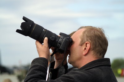 Shooting a aircraft