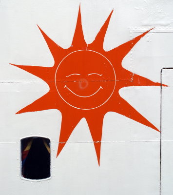 The smiling sun ship