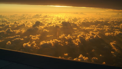 Sunset in the North Sea