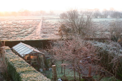 Amazing frosty morning