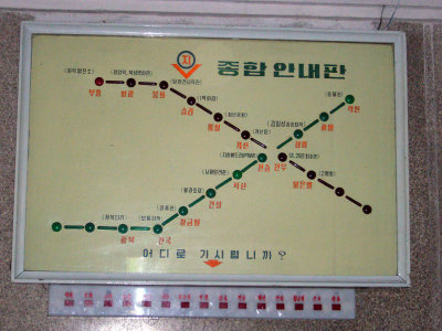 Pyongynag - Subway Map