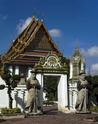Wat Phra Chetuphon Wiharn Gate (DTHB080)