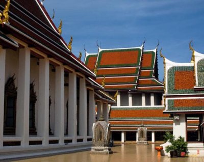 Wat Saket Inner Courtyard (DTHB033)