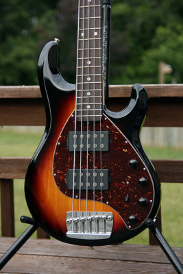 Musicman Stingray 5 HH in Vintage Sunburst - Sold 9/2007