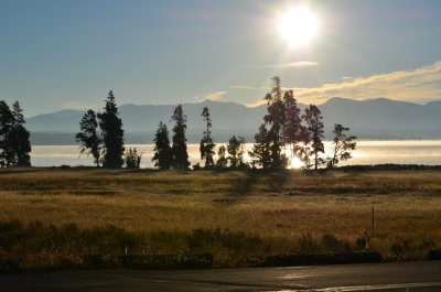 Yellowstone Lake early morning