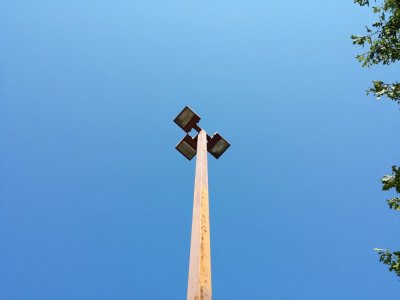 Pole Fixtures - 400 W HPS, 19 total (see notes each image)