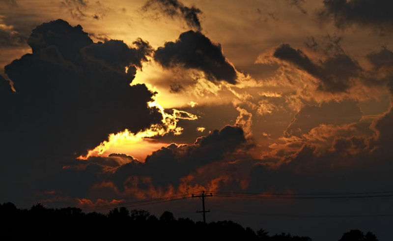 Roadside Sunset 