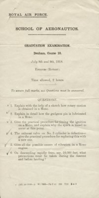 RAF Exam