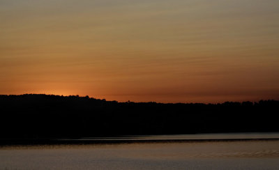 Sunset on Twelve Mile Lake 