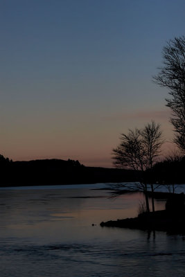 First Light on Mountain Lake 