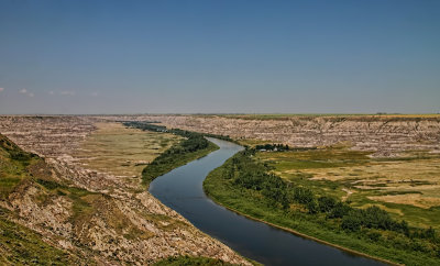 The Red Deer River 