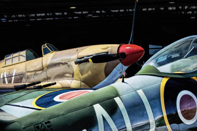Spitfire and Hurricane 