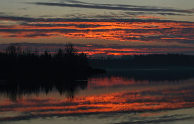 First light on Guelph Lake 