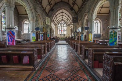 IMG_4553.jpg St Andrews Church interior - Buckland Monachorum, Dartmoor - © A Santillo 2013