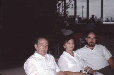 Papa, cousin Hortensia & Miguel