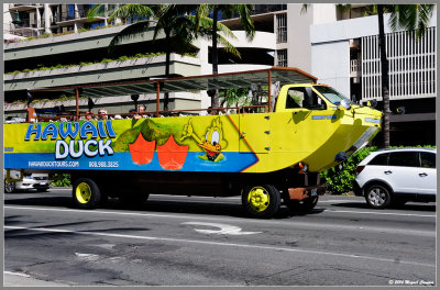 Boats riding on the streets