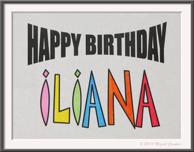 Iliana's 7th Birthday