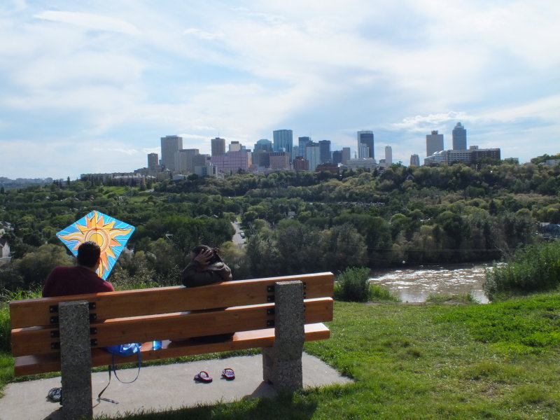 Downtown from a viewpoint