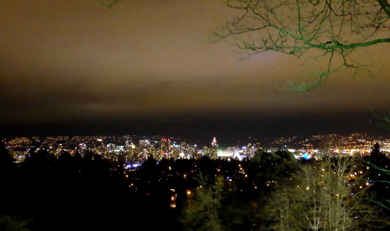 Vancouver by night