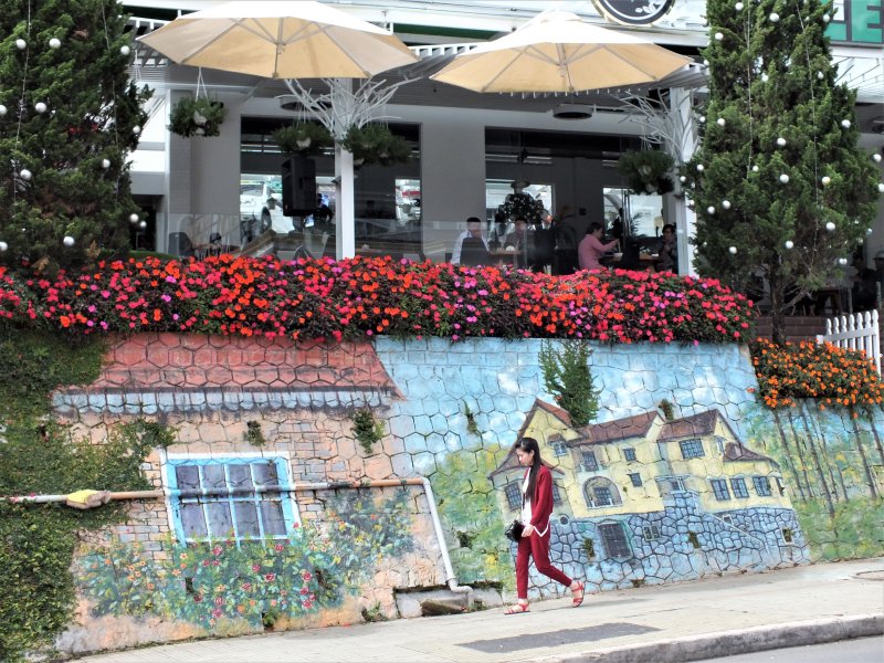 Dalat has the nick name City of Flowers