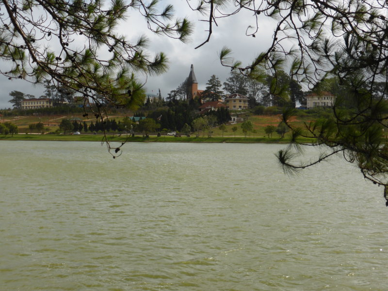 A view from Xuan Huong lake