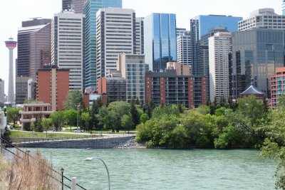 The green Bow river