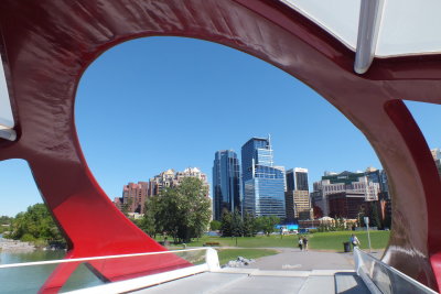 Peace bridge entrance