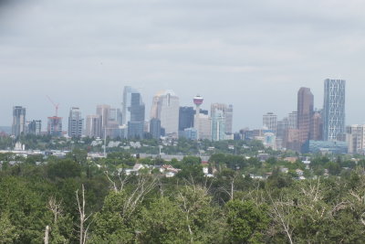 Downtown seen from the south side.