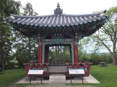 Korean pavilion at Royal Alberta Museum